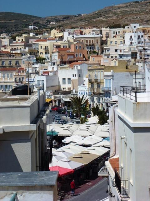Οδός Οδυσσέως Aparthotel Ερμούπολη Εξωτερικό φωτογραφία