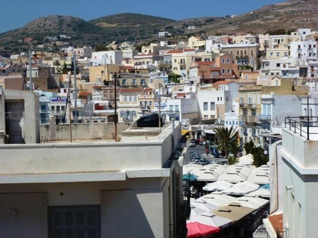Οδός Οδυσσέως Aparthotel Ερμούπολη Εξωτερικό φωτογραφία